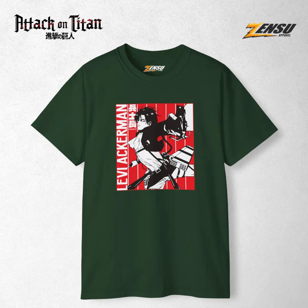 Heishicho Levi - Attack On Titan | Premium Kaos Anime Z002