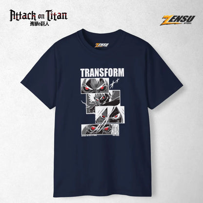 Eren Transform - Attack On Titan | Premium Kaos Anime Z004