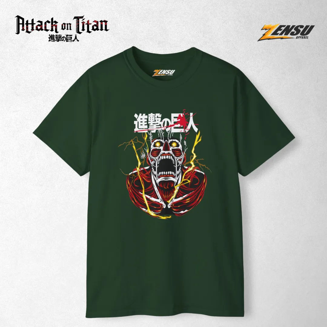 Titan Transformation - Attack On Titan | Premium Kaos Anime Z005