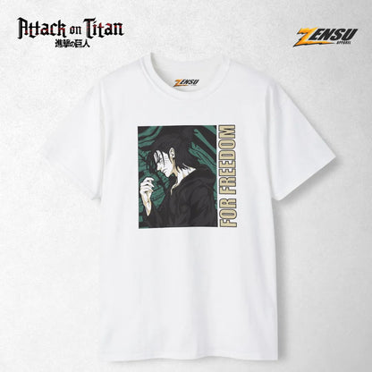 Eren For Freedom - Attack On Titan | Premium Kaos Anime Z006