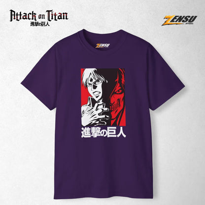 Eren Jeager Titan - Attack On Titan | Premium Kaos Anime Z007