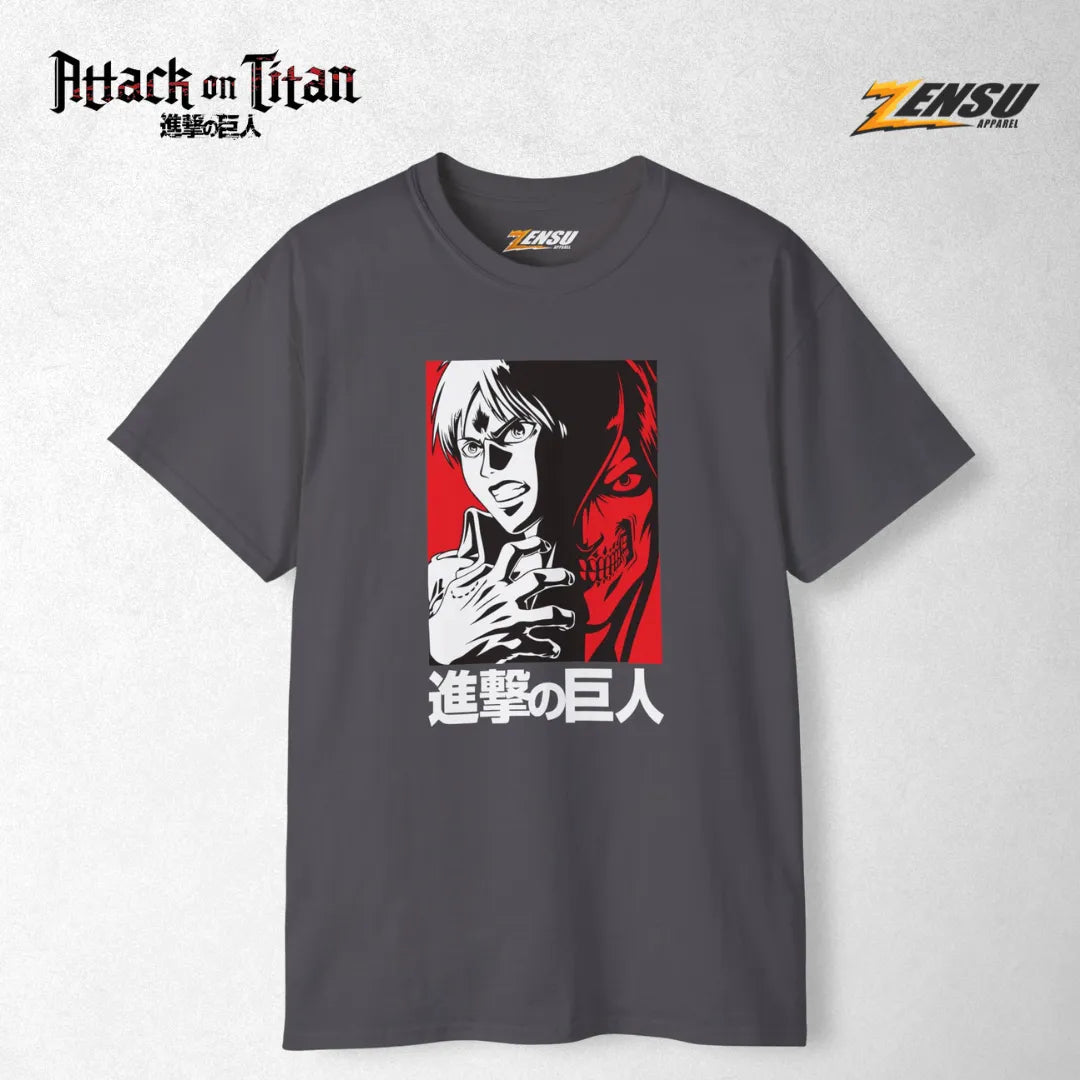 Eren Jeager Titan - Attack On Titan | Premium Kaos Anime Z007