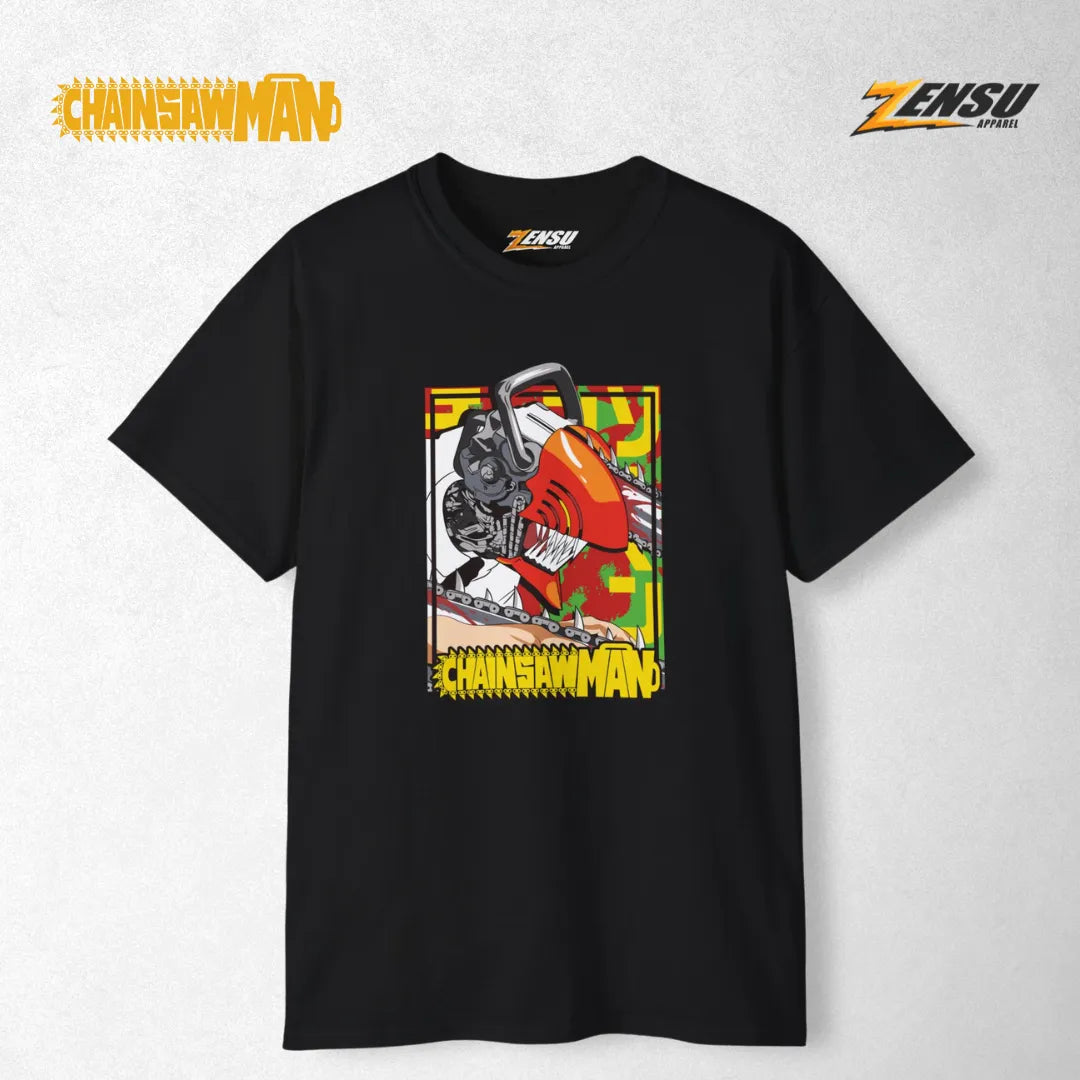 Denji Chainsaw Mode - Chainsaw Man | Premium Kaos Anime Z009
