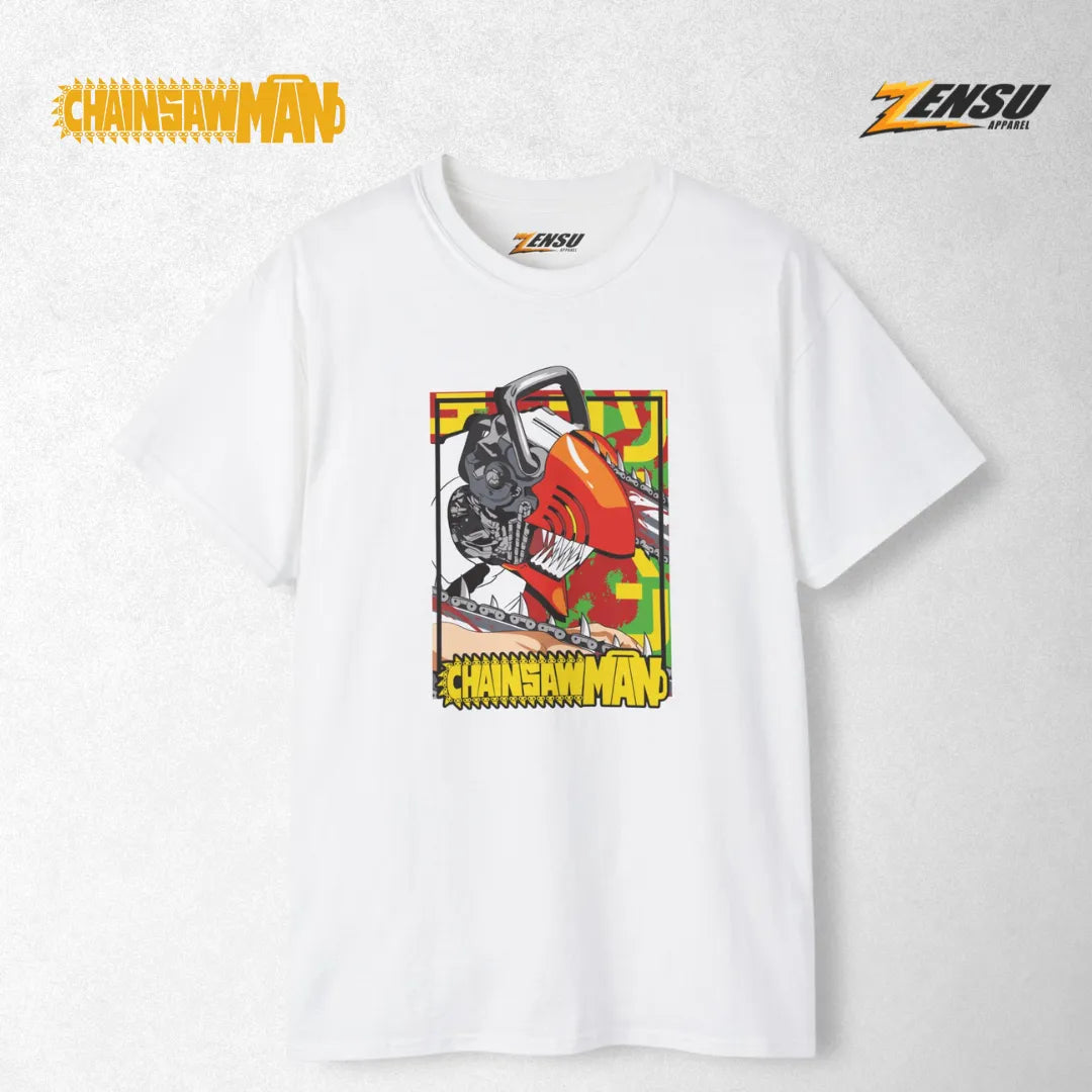 Denji Chainsaw Mode - Chainsaw Man | Premium Kaos Anime Z009