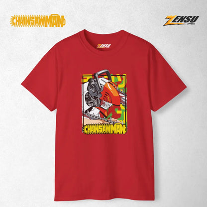 Denji Chainsaw Mode - Chainsaw Man | Premium Kaos Anime Z009