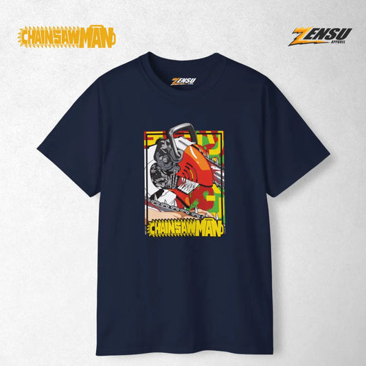 Denji Chainsaw Mode - Chainsaw Man | Premium Kaos Anime Z009