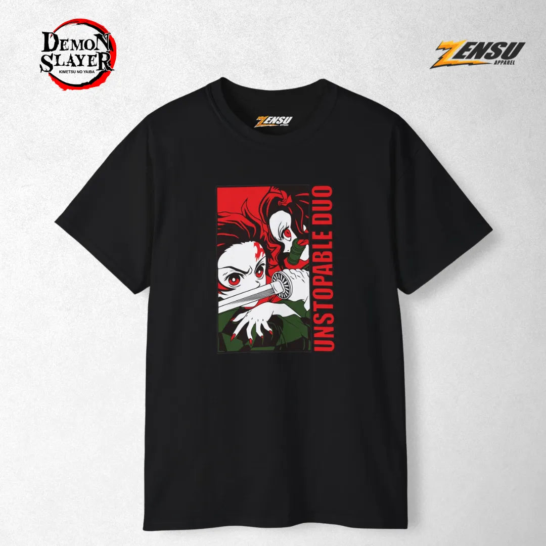 Unstoppable Duo - Demon Slayer | Premium Kaos Anime Z015
