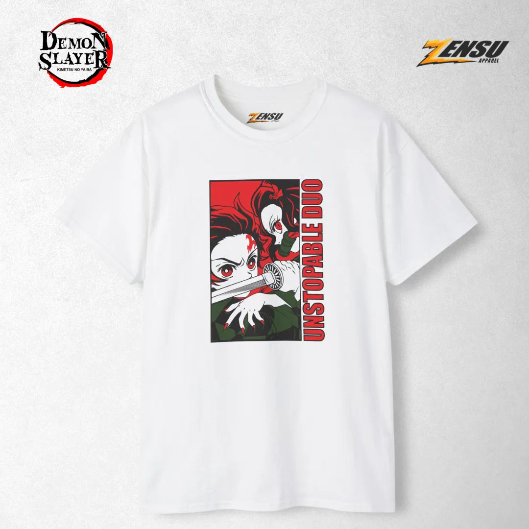 Unstoppable Duo - Demon Slayer | Premium Kaos Anime Z015