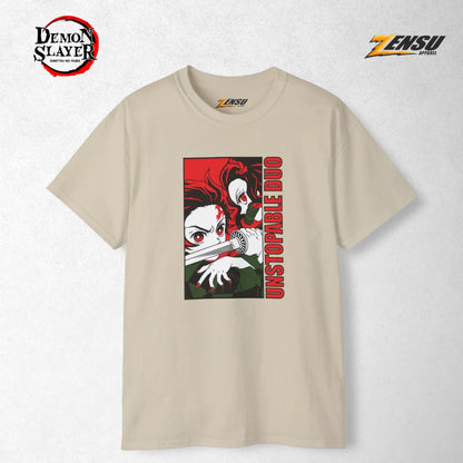 Unstoppable Duo - Demon Slayer | Premium Kaos Anime Z015