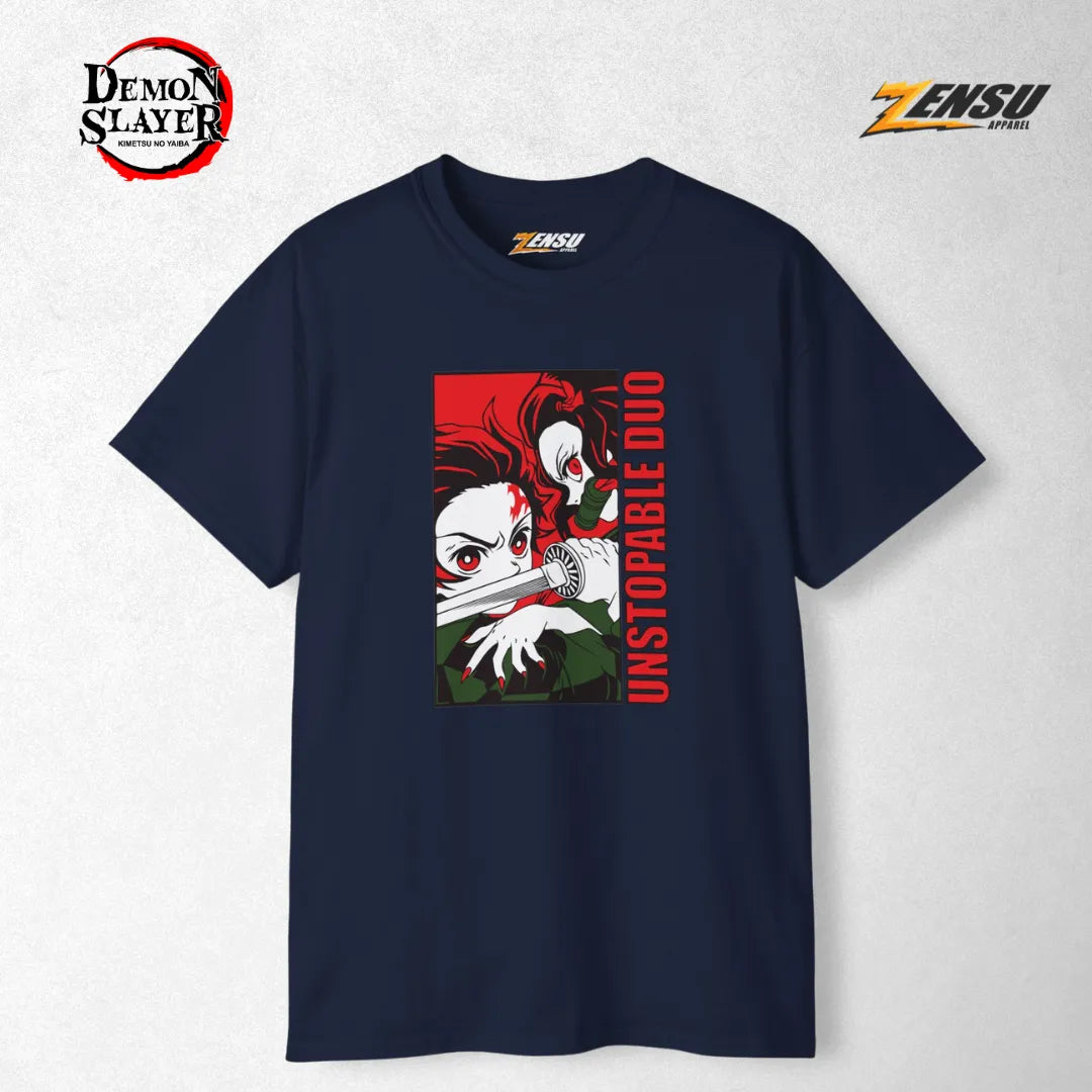 Unstoppable Duo - Demon Slayer | Premium Kaos Anime Z015