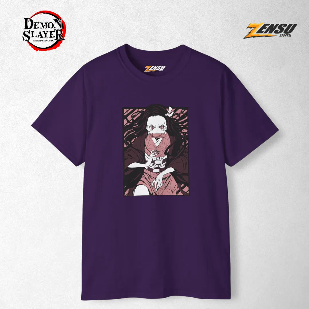 Nezuko Demon - Demon Slayer | Premium Kaos Anime Z016