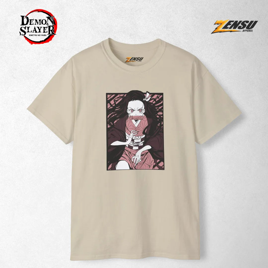 Nezuko Demon - Demon Slayer | Premium Kaos Anime Z016