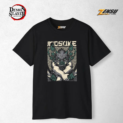 Inosuke Savage Slash - Demon Slayer | Premium Kaos Anime Z021