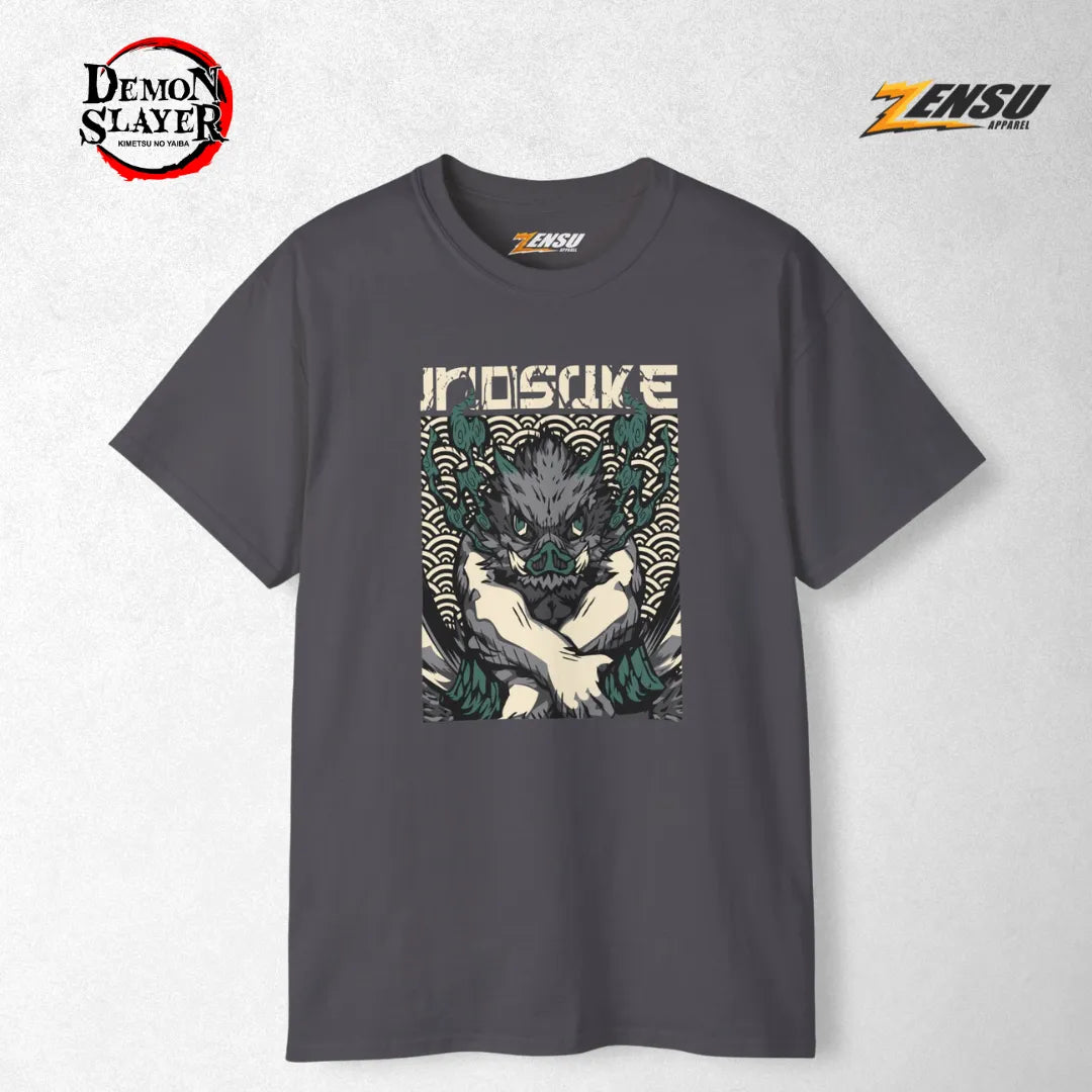 Inosuke Savage Slash - Demon Slayer | Premium Kaos Anime Z021