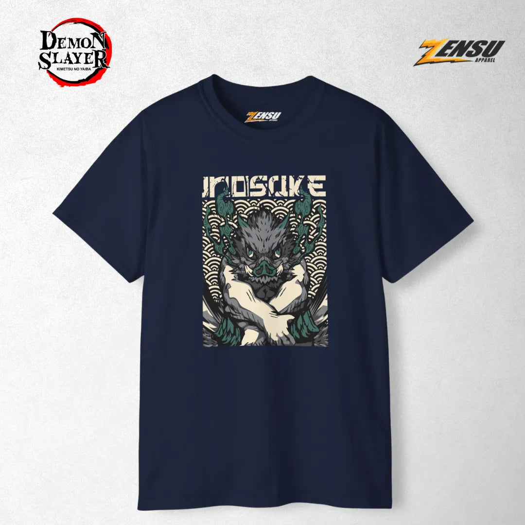 Inosuke Savage Slash - Demon Slayer | Premium Kaos Anime Z021