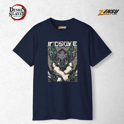 Inosuke Savage Slash - Demon Slayer | Premium Kaos Anime Z021