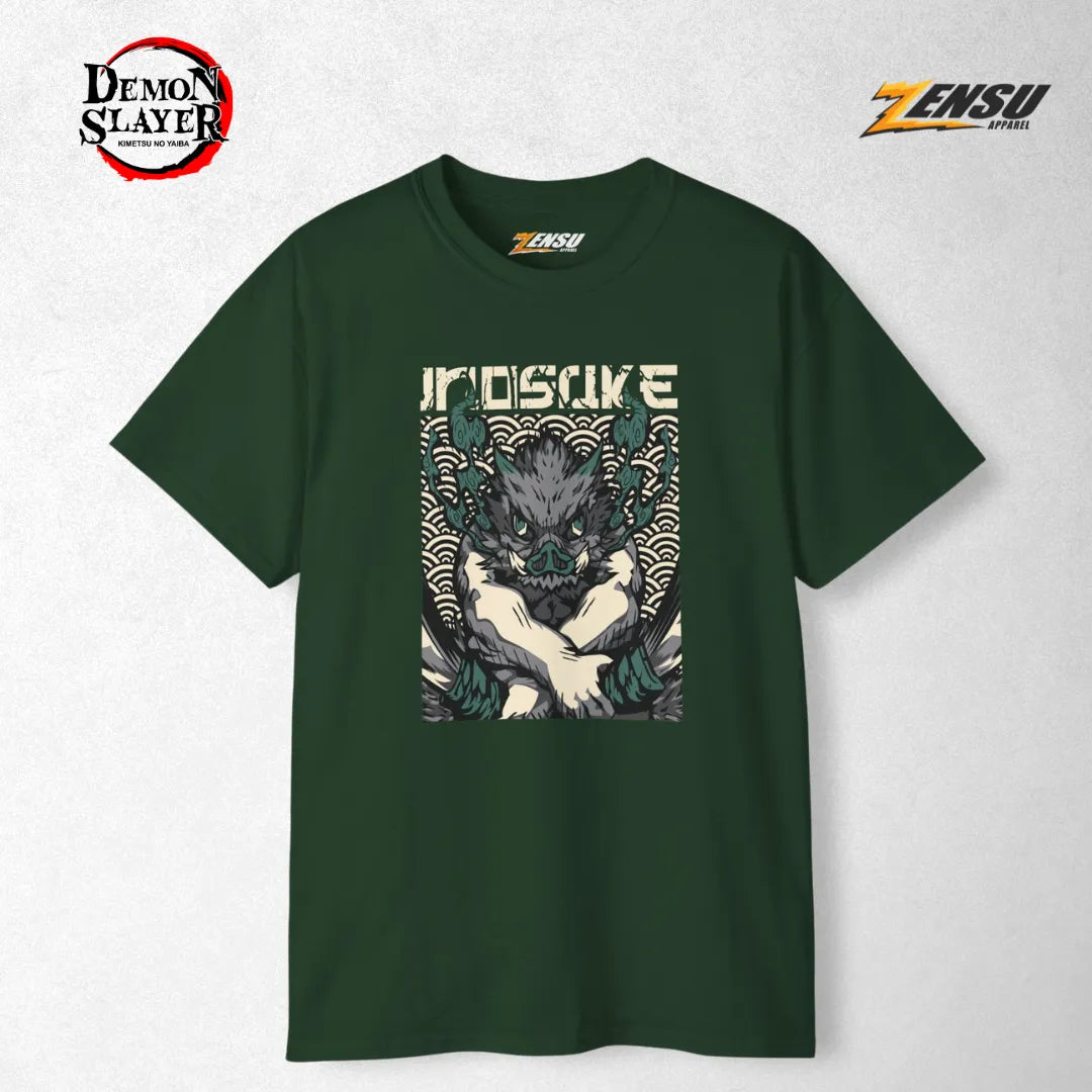 Inosuke Savage Slash - Demon Slayer | Premium Kaos Anime Z021
