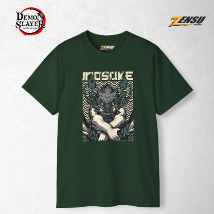 Inosuke Savage Slash - Demon Slayer | Premium Kaos Anime Z021