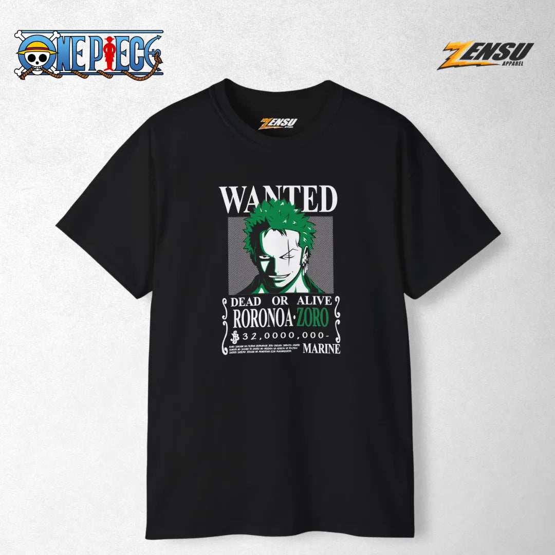 Zoro Bounty - One Piece | Premium Kaos Anime Z034