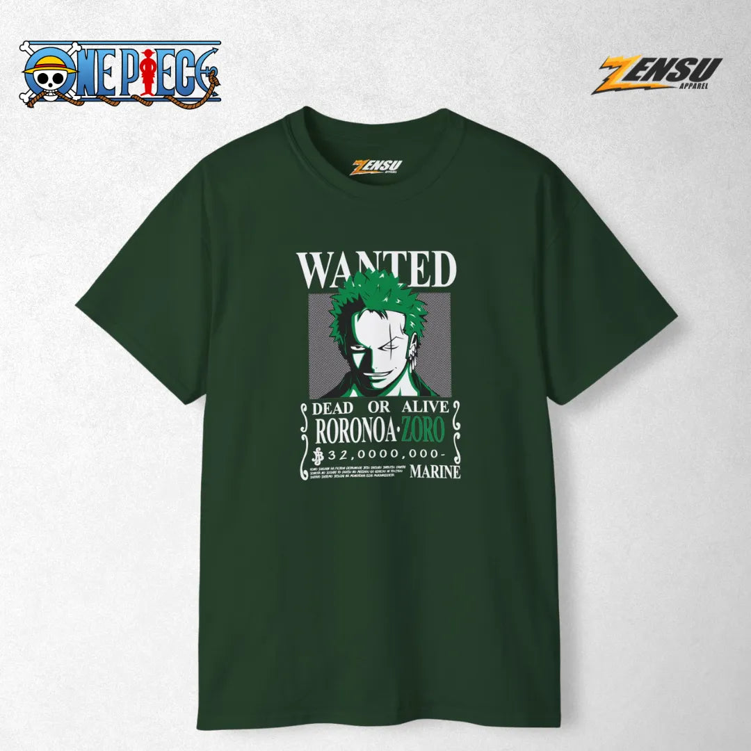 Zoro Bounty - One Piece | Premium Kaos Anime Z034