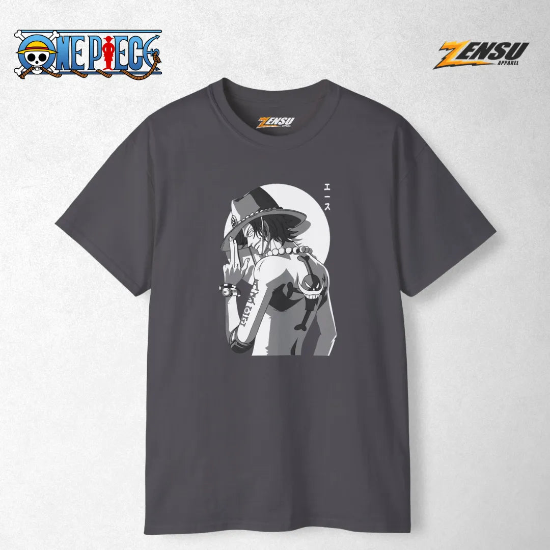 Fire Fist Ace - One Piece | Premium Kaos Anime Z035