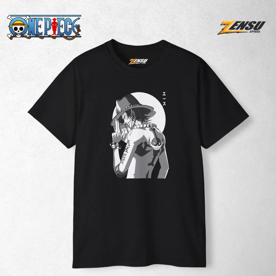 Fire Fist Ace - One Piece | Premium Kaos Anime Z035