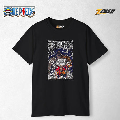 Luffy Gear 5 X Kaido - One Piece | Premium Kaos Anime Z036