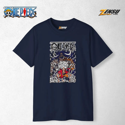 Luffy Gear 5 X Kaido - One Piece | Premium Kaos Anime Z036