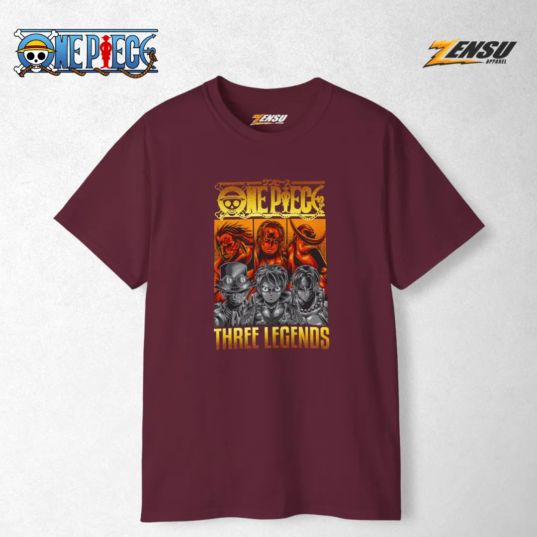 Three Legends - One Piece | Premium Kaos Anime Z039