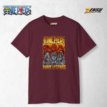 Three Legends - One Piece | Premium Kaos Anime Z039