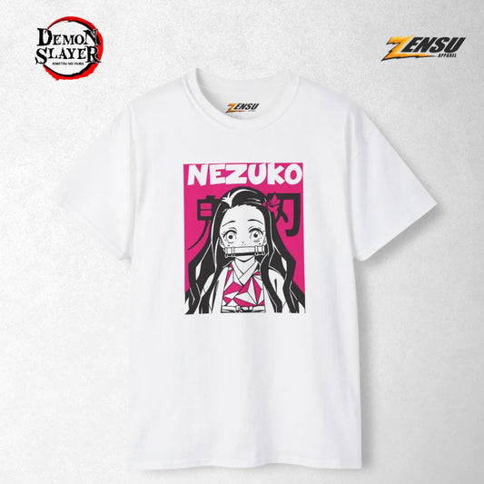 Nezuko Pink Blossom - Demon Slayer | Premium Kaos Anime Z042