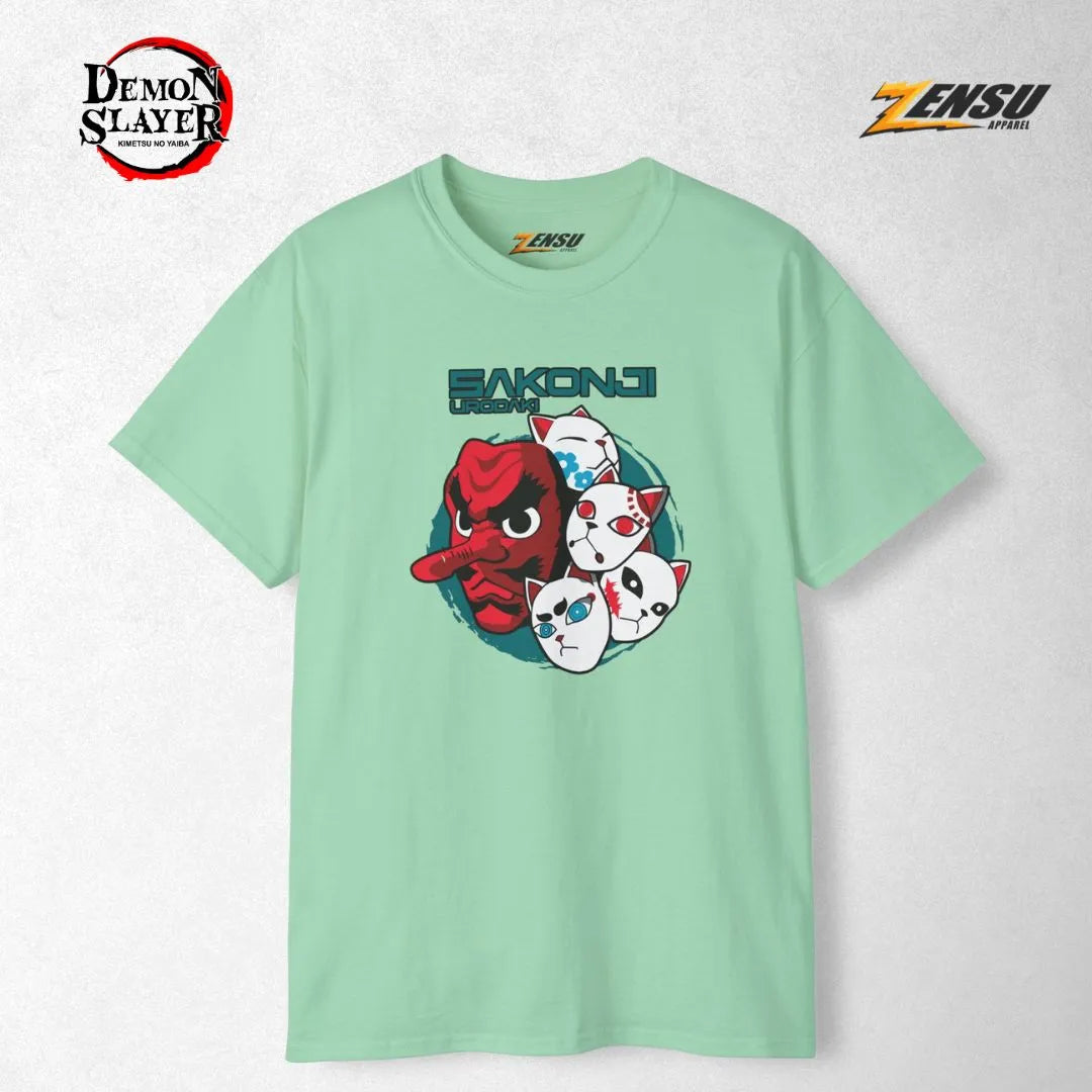 Sakonji Urodaki Mask - Demon Slayer | Premium Kaos Anime Z044