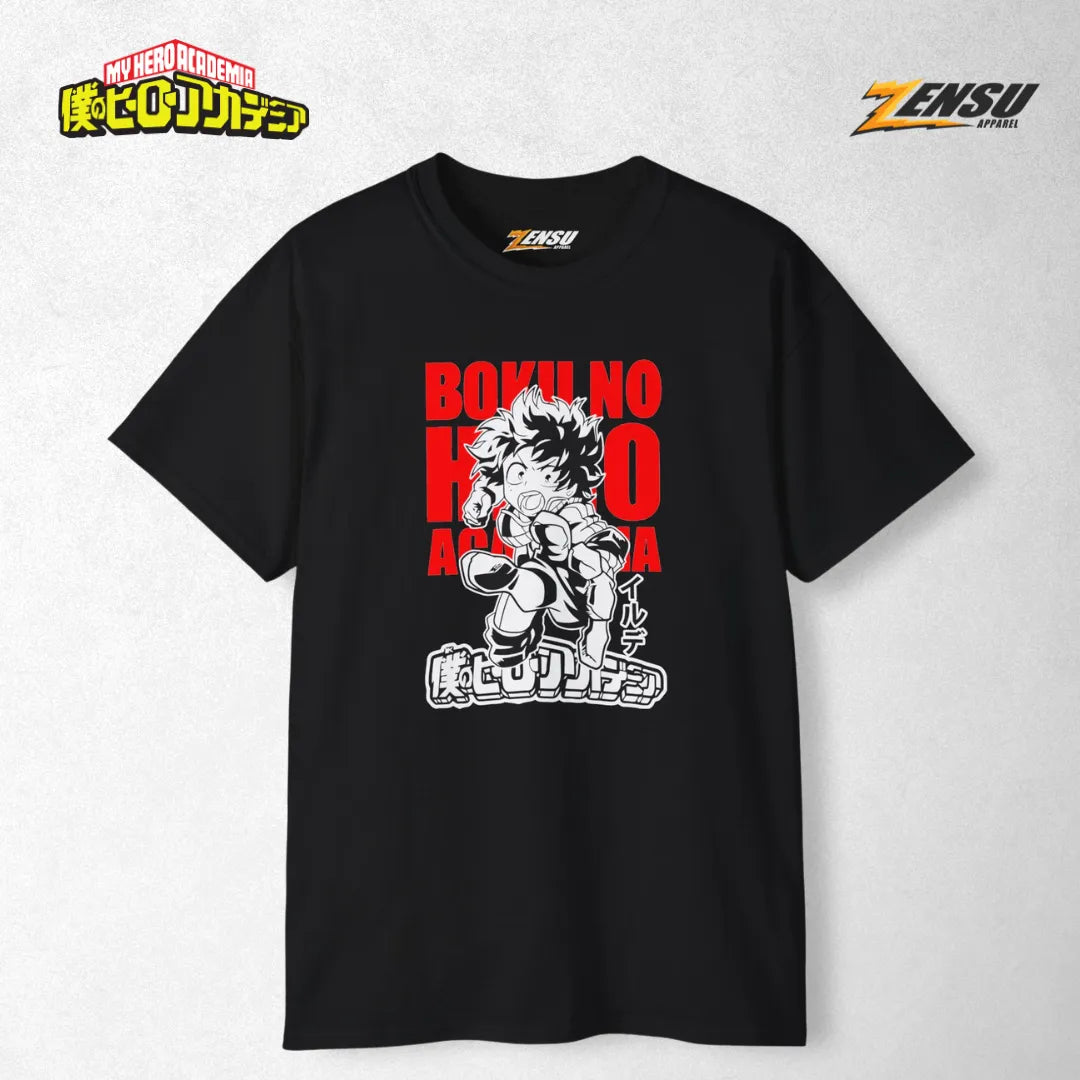 Izuku Midoriya Smash!! - My Hero Academia | Premium Kaos Anime Z045