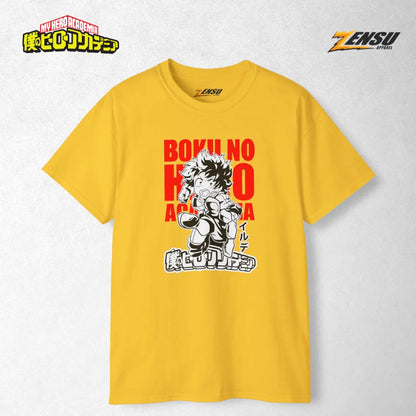 Izuku Midoriya Smash!! - My Hero Academia | Premium Kaos Anime Z045