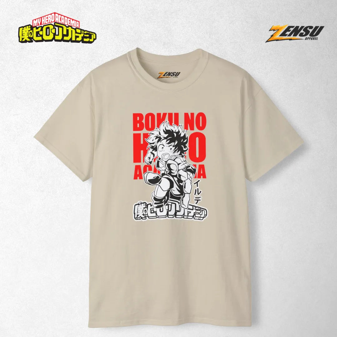 Izuku Midoriya Smash!! - My Hero Academia | Premium Kaos Anime Z045
