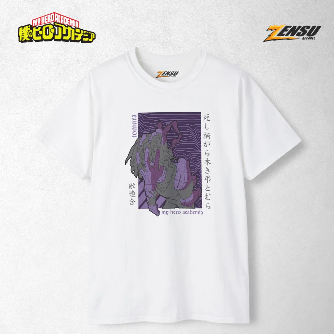 Tomura Shiragaki Violet Intimidation - My Hero Academia | Premium Kaos Anime Z050