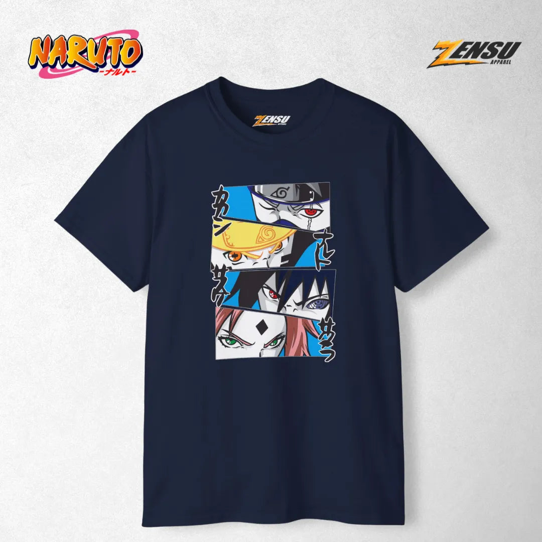 Real Team 7 - Naruto | Premium Kaos Anime Z053