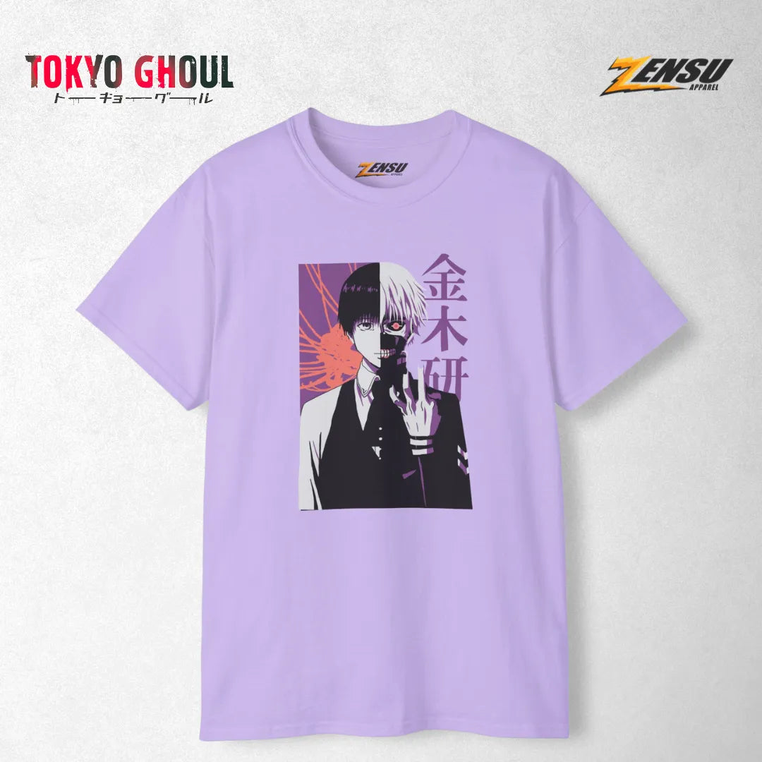 Kaneki Half Ghoul, Half Human - Tokyo Ghoul | Premium Kaos Anime Z055