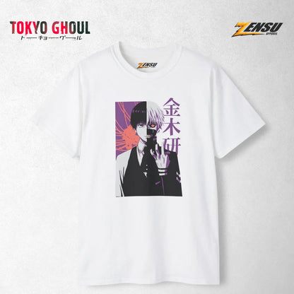 Kaneki Half Ghoul, Half Human - Tokyo Ghoul | Premium Kaos Anime Z055