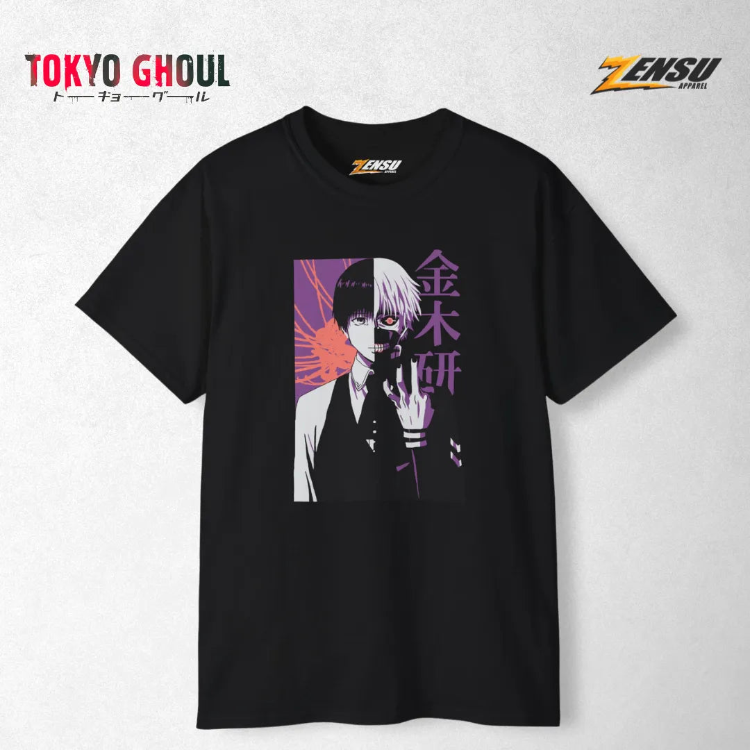 Kaneki Half Ghoul, Half Human - Tokyo Ghoul | Premium Kaos Anime Z055