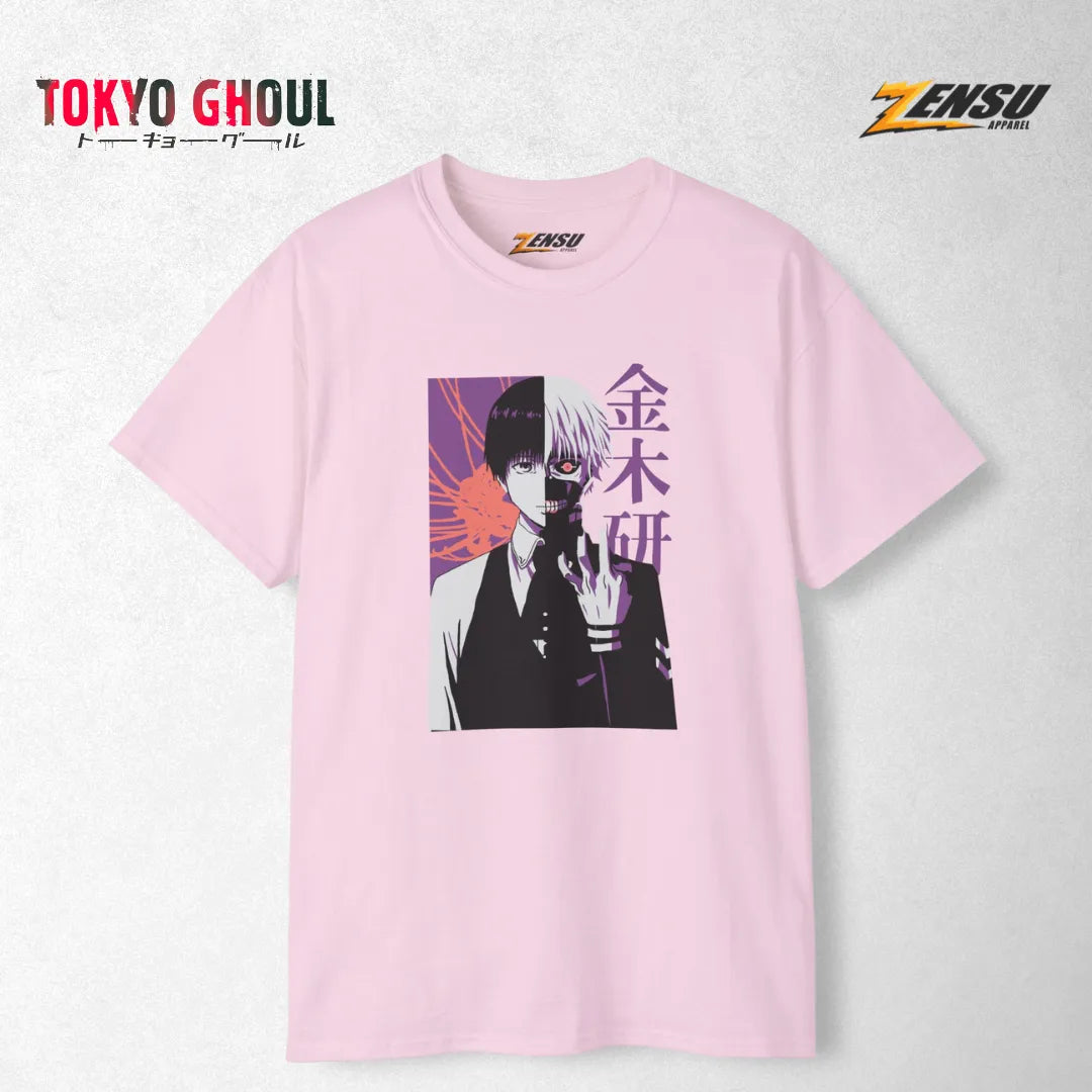 Kaneki Half Ghoul, Half Human - Tokyo Ghoul | Premium Kaos Anime Z055