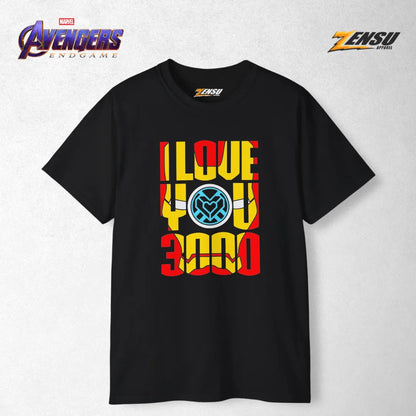 I Love You 3000 - Iron Man | Premium Kaos Streetwear Movie Z057