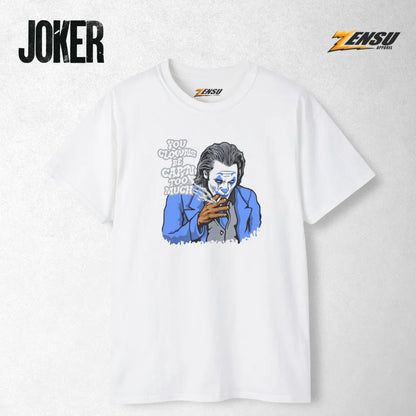 You Clowns Be Cap'n Too Much - Joker | Premium Kaos Streetwear Movie Z059