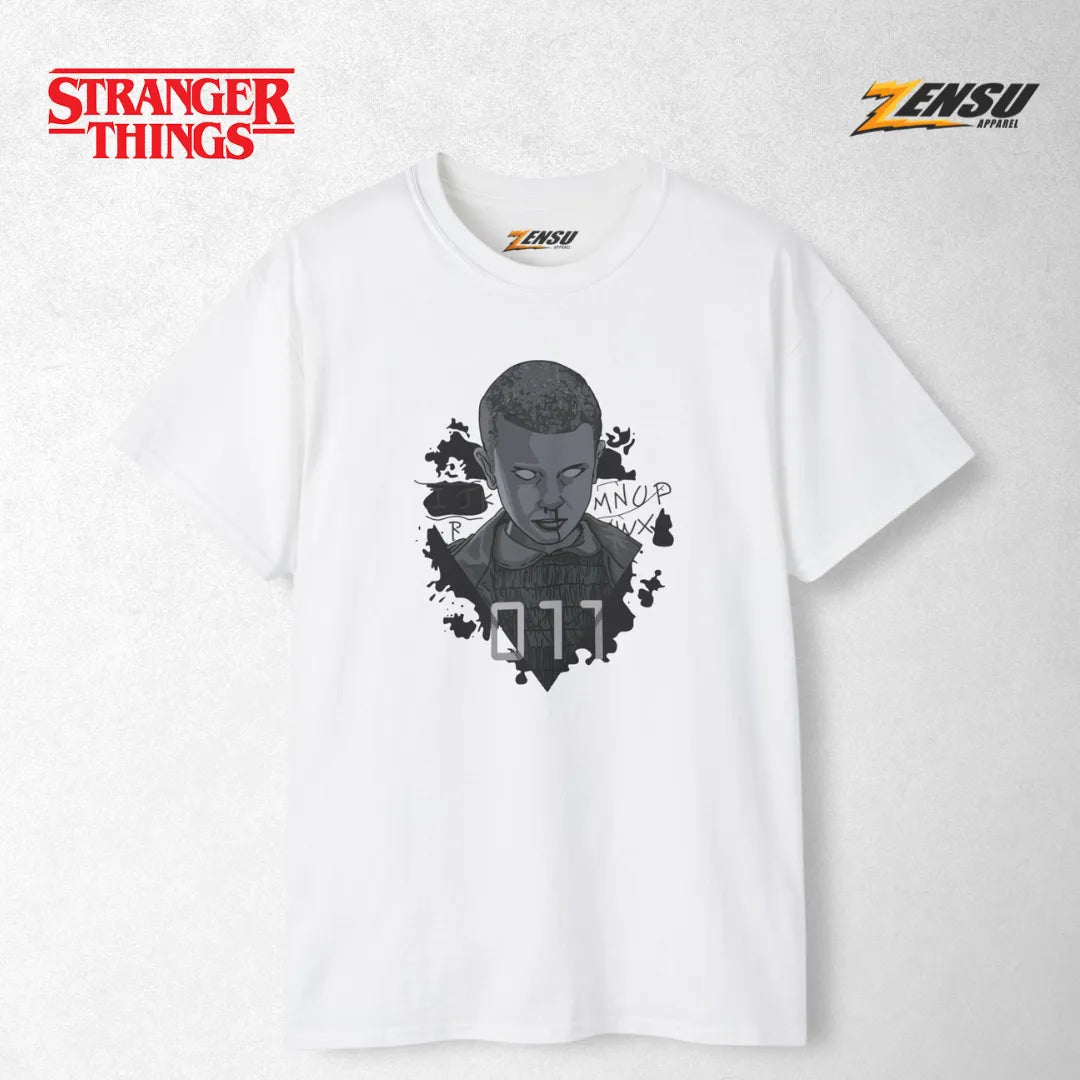 Eleven Superpower - Stranger Things | Premium Kaos Streetwear Movie Z064