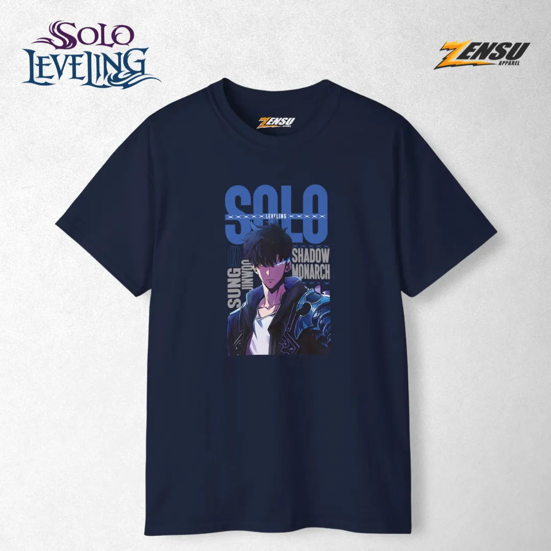 Sung Jinwoo The Shadow Monarch - Solo Leveling | Premium Kaos Anime Z067