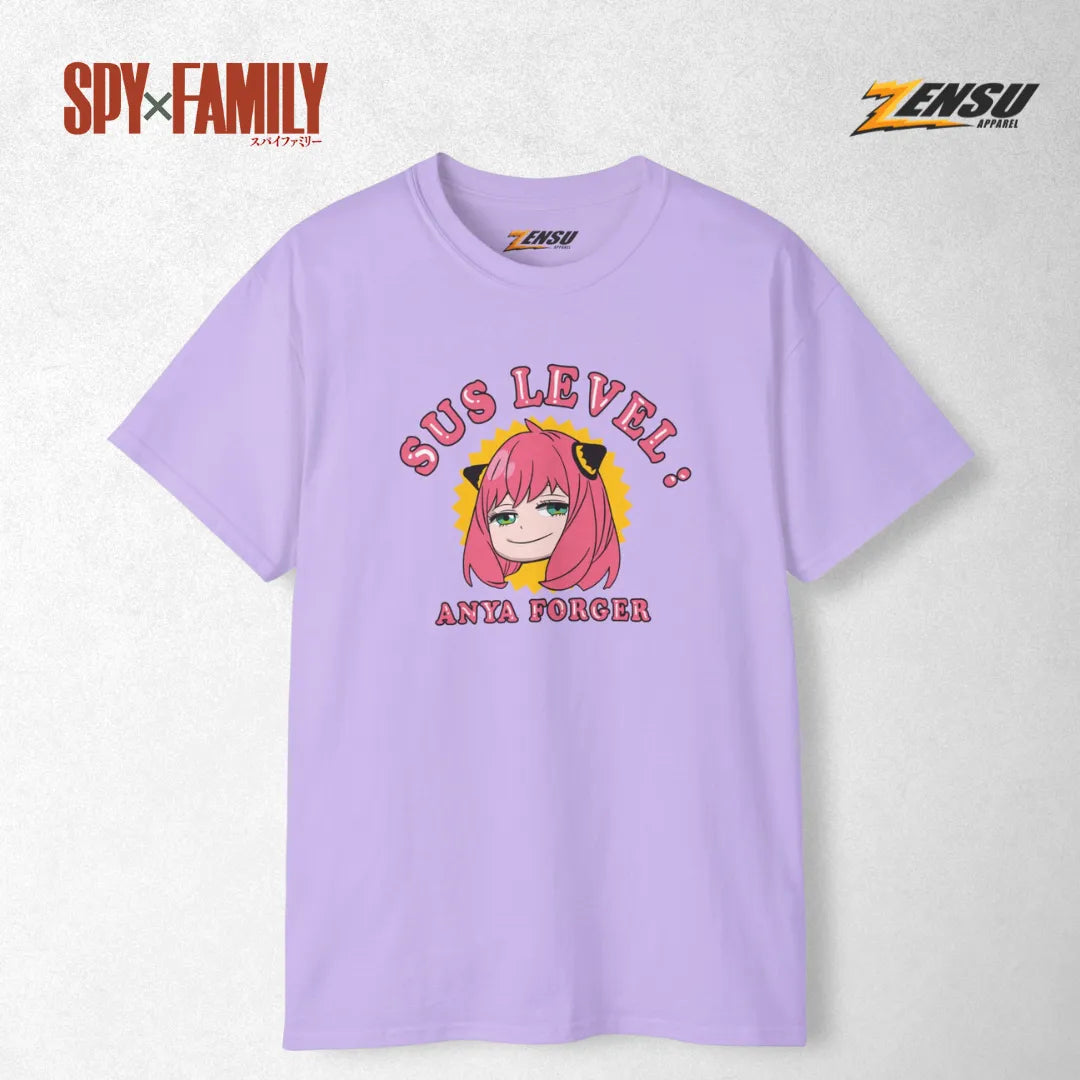 Anya Sus Level - Spy X Family | Premium Kaos Anime Z069
