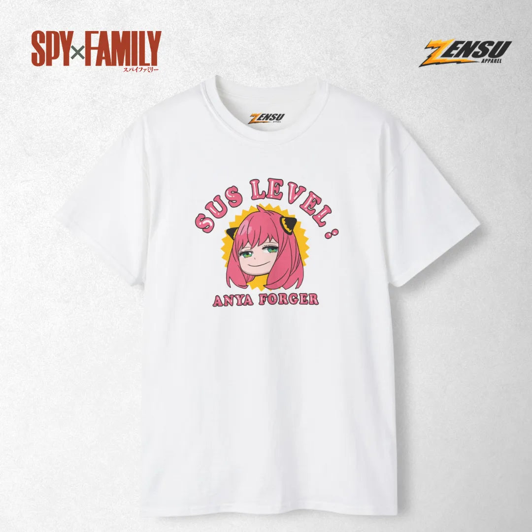 Anya Sus Level - Spy X Family | Premium Kaos Anime Z069