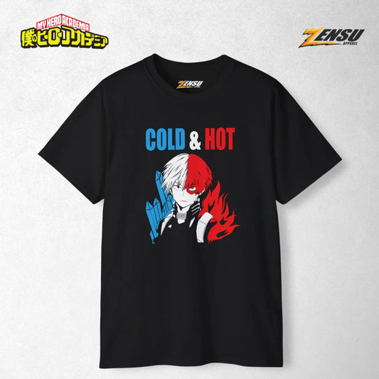 Shoto Todoroki Hot & Cold - My Hero Academia | Premium Kaos Anime Z072