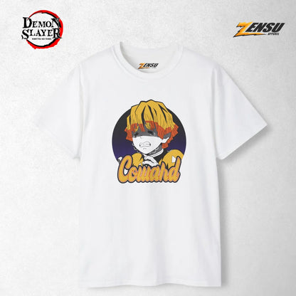Zenitsu Coward - Demon Slayer | Premium Kaos Anime Z076
