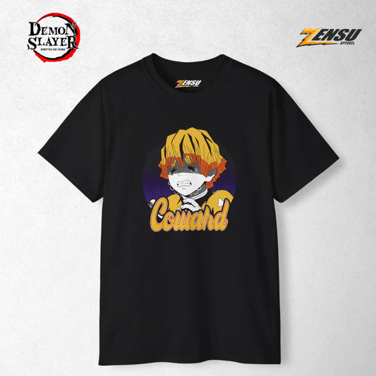 Zenitsu Coward - Demon Slayer | Premium Kaos Anime Z076